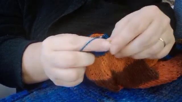 Палантин из Дундаги. Замотыш. Процесс. смотреть онлайн