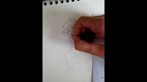 Drawing my Manga Original Character, First Video