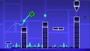 как пройти Geometry Dash на 3 монеты на уровне Jumper