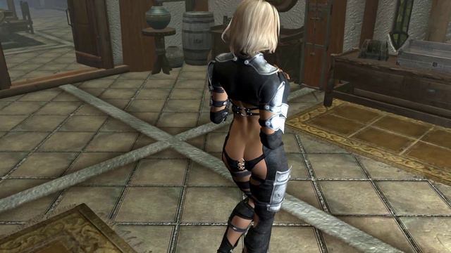 Skyrim +18 Aradia Leather Thief CBBE UNP UNPB SevenBase