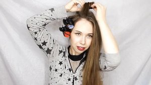 Голливудская волна на термобигуди