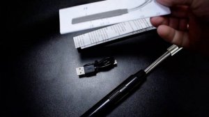 Зажигалка TFA 98112201 кухонная для газовых плит, барбекю, электродуга, micro-USB, 225х21х19 мм
