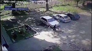 Смертельная драка средь бела дня во дворе многоэтажки в Башкирии попала на видео