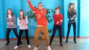 Opa, gangnam style -  в школе № 25 г. Тверь