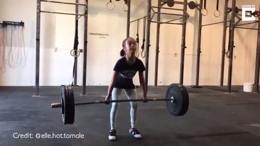 12-летняя пауэрлифтер смотреть онлайн