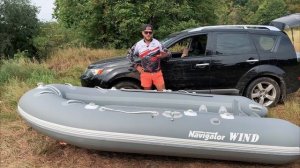 Лодка Navigator wind 360 НДНД. После сезона использования