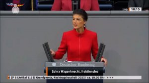 Сара Вагенкнехт: Шольц хватит спасать Украину, спасать уже нужно Германию!