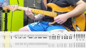 Talking Heads - Psycho Killer GUITAR COVER + PLAY ALONG TAB + SCORE