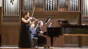 Poulenc Sonata for Violin and Piano,Altana Darslaeva(violin),Elizaveta Karaulova (piano).21.04.2017