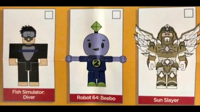 Roblox Series 5 CHECKLIST (toys) смотреть онлайн