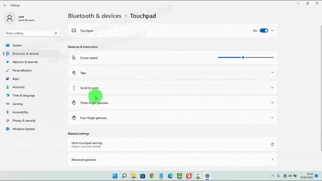 Windows 11 Home : How to set tap Touchpad with three fingers as Middle mouse button смотреть онлайн