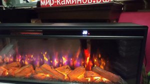 линейный камин Freespace 60 - это 1,43 метра уютного огня для встраивания в портал, мебель, нишу.