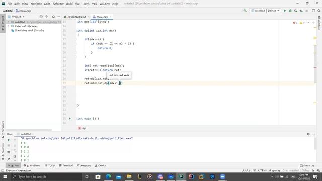 Dp with bitmask - Switch The Lights Problem (2) смотреть онлайн