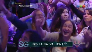 Soy Luna en Vivo | Susana Gimenez | "Valiente" | TELEFE [HD]