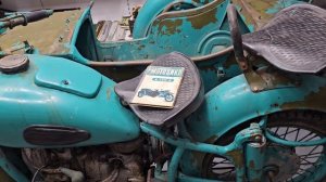 Редкий военный мотоцикл К 750 В