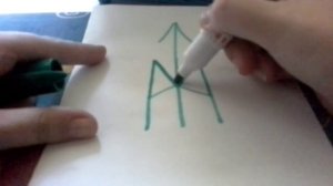 Рисуем  рунный став "золотой дракон"