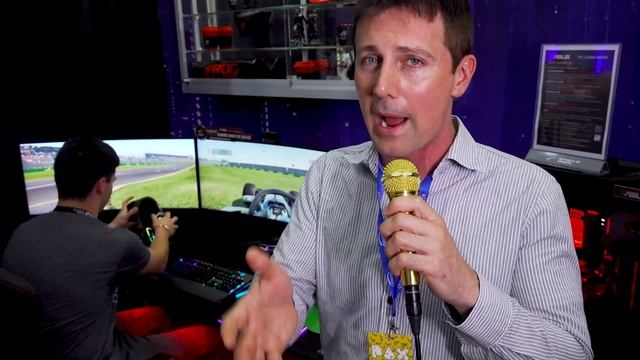 Testing out ASUS's PG65UQ 144HZ 4K Monitor with a 1000 FPS Camera at PAX! смотреть онлайн