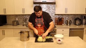 Квашеная капуста по-грузински со свёклой  - Georgian style pickled cabbage with beets