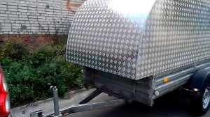 Прицеп МЗСА . Кунг для прицепа.