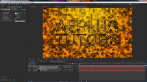 УРОК Крутой 3D ТЕКСТ в Adobe After Effects плагин Element 3D создание титров на русском - AEplug 16