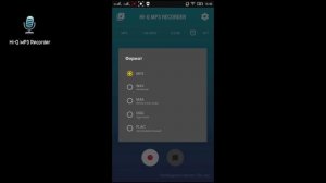 Лучший диктофон на Android. Качественный диктофон Hi-Q MP3 Voice Recorder.