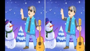 Рассмотрите картинки и попробуйте найти 3 отличия.