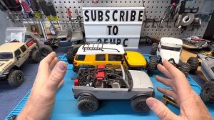 Traxxas TRX4-M Size Comparison with SCX24 & FCX24?! More details!