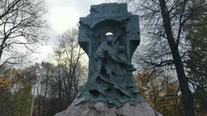 СПб. 10.10.2021. Прогулка от метро "Горьковская" до Петропавловской крепости.