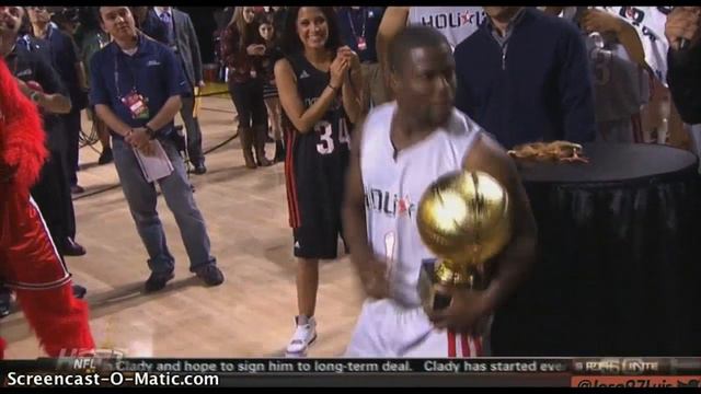 Kevin Hart celebration dance after winning MVP