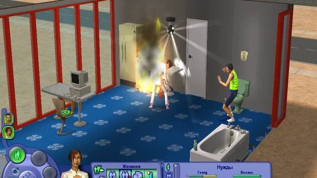 Sims 2 Glamour life эпичный прыжок смотреть онлайн