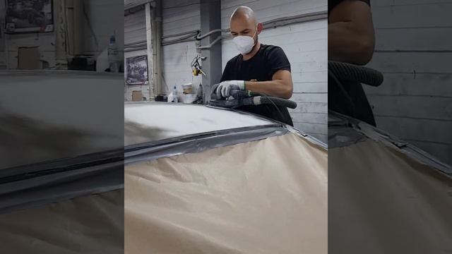 Выводим шпатлеванную крышу машинкой без рубанка! смотреть онлайн