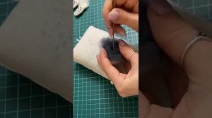 Мастер-класс по сухому валянию: брелок «Букля»