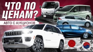ОБЗОР СТОЯНКИ - привезли ДАЖЕ ЛЮКСОВЫЙ JEEP! Привоз из ЯПОНИИ и Кореи!