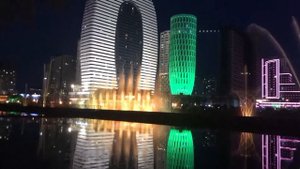 Ночной Батуми, Аджария, Грузия, июнь 2022