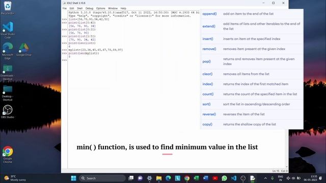List in python Detailly Explained | Part-3 | python for Beginners | Peak-python in Tamil