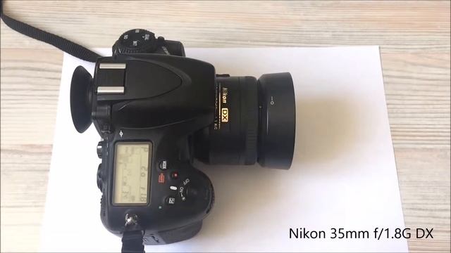 NIKKOR AF-S 35mm f/1.8G DX vs NIKKOR AF-S 35mm f/1.8G ED (Скорость автофокуса / Autofocus speed) смотреть онлайн