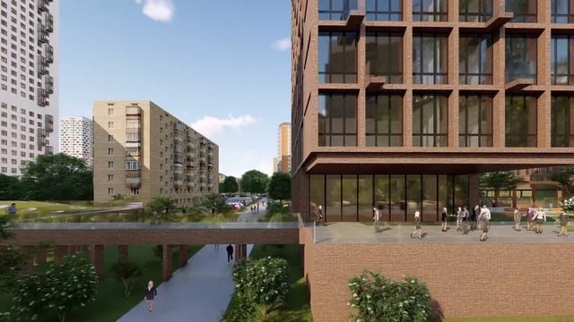 Sergey Skuratov Architects КОНКУРСНЫЙ ПРОЕКТ ЖИЛОГО МНОГОФУНКЦИОНАЛЬНОГО КОМПЛЕКСА смотреть онлайн