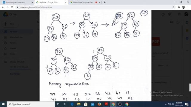 Heap Sort Algorithm | Searching & Sorting | Data Structure & Algorithm | #btech #cs