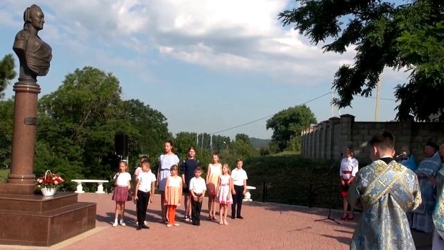 День города. Григориополь. РДКиС. Освещение бюста Екатерины Великой смотреть онлайн