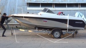 Система слипования RS800. Лодка UMS 520