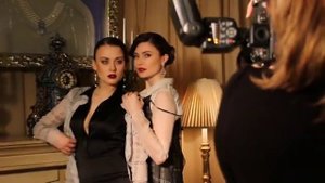 Ингрид Олеринская и Ольга Ушакова для журнала "Эстет"