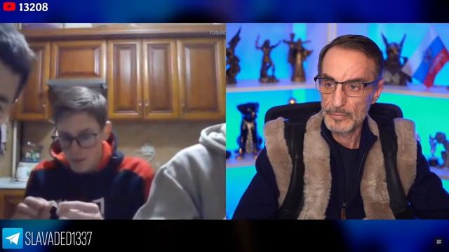 Стрим Дяди Славы, Чат-Рулетка С Украинцами, "Грубые Задроты", 17(04.02.2023)
