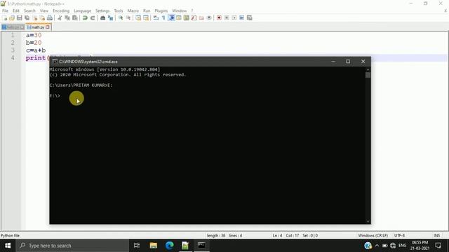 How to use Math(+,-,*,/,%) in Python | Lecture - 3 | Coding with Pritam