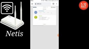 #Wifi_Repeater। Netis router name & password change