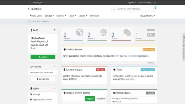 Módulo PIX Mercado Pago Checkout Transparente - WHMCS смотреть онлайн
