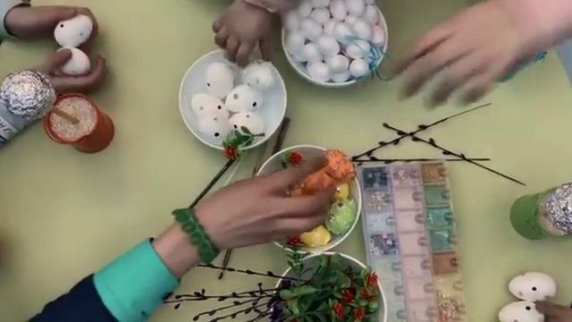 Детский центр в Гомеле. Мастер-класс " Пасхальное дерево" смотреть онлайн