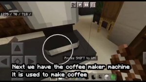 (OUTDATED) Minecraft PE Loled Furniture Functional Furniture Addon MCPE Mod Showcase