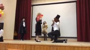 Сценка "Экзамен по литературе„