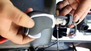 Установка ручки АКПП с подсветкой на Туарег.