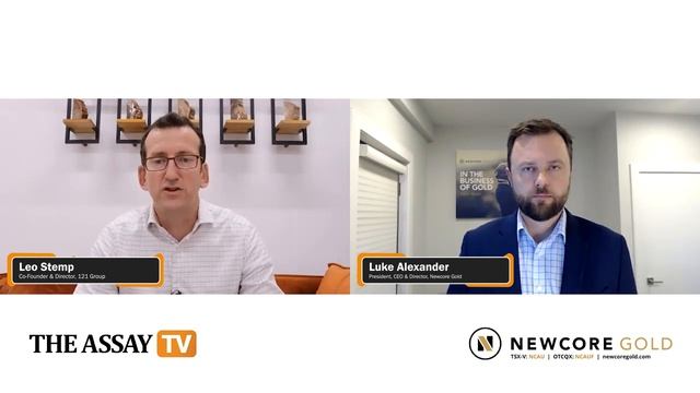 The Assay TV - Luke Alexander, President, CEO & Director, Newcore Gold (TSXV:NCAU, OTCQX:NCAUF) смотреть онлайн